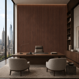 ARQ® Acoustic Wooden Long Slat Wall Panel thumbnail 19