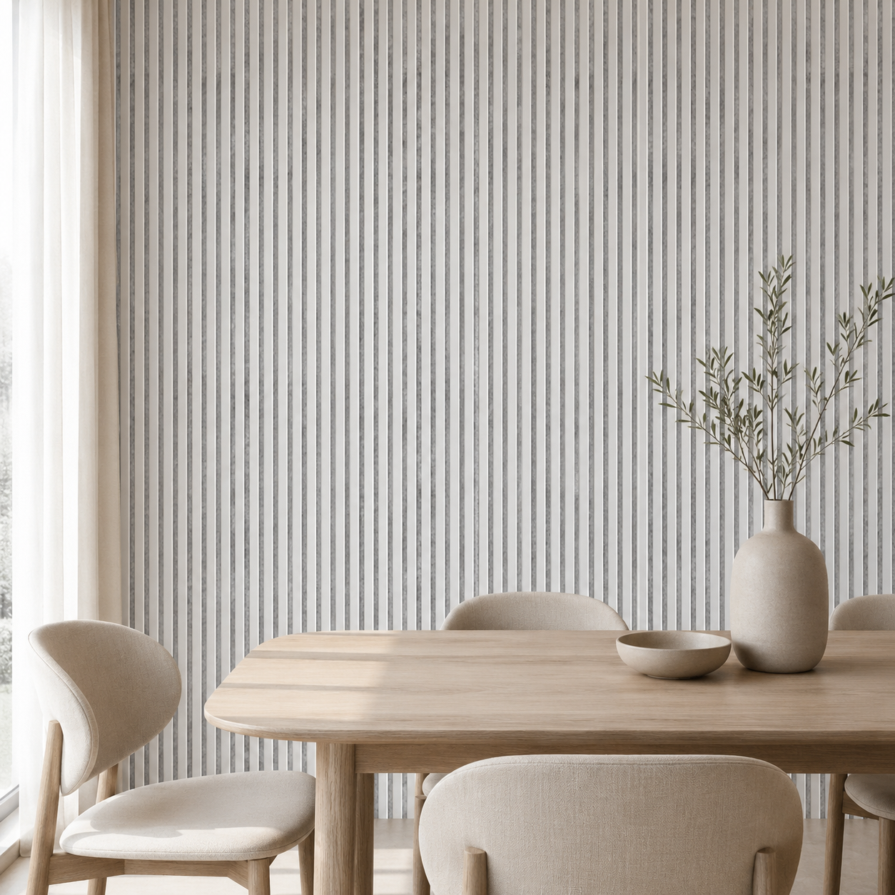 ARQ® Acoustic Colored Wooden Wall Slat Panel