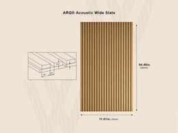 WOODARQ ARQ® Acoustic Wide Slats thumbnail 13