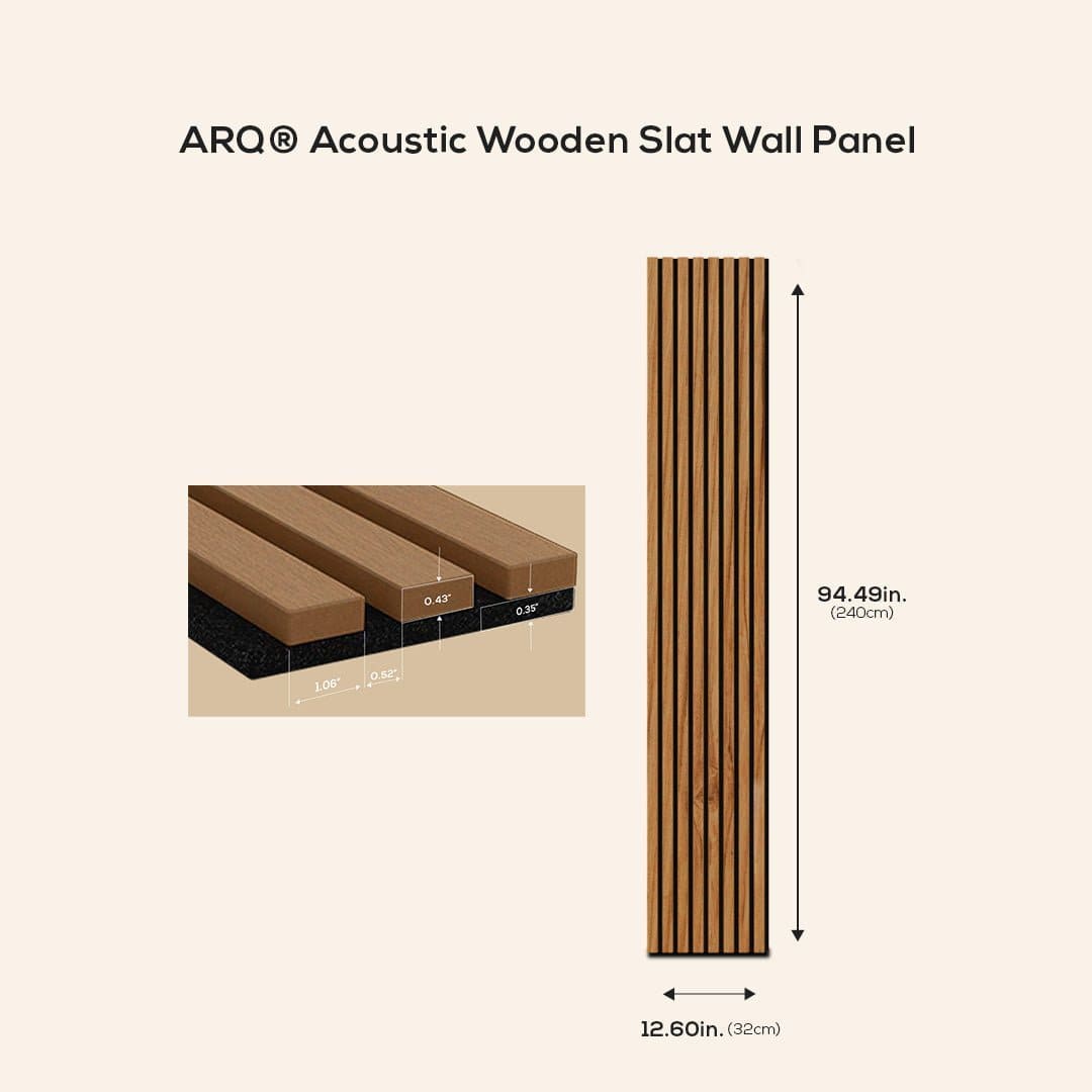 WOODARQ ARQ® Acoustic Wooden Slat Wall Panel