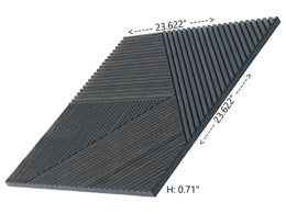 WOODARQ ARQ® Natural Solid Colored Wood Wall Panels thumbnail 14