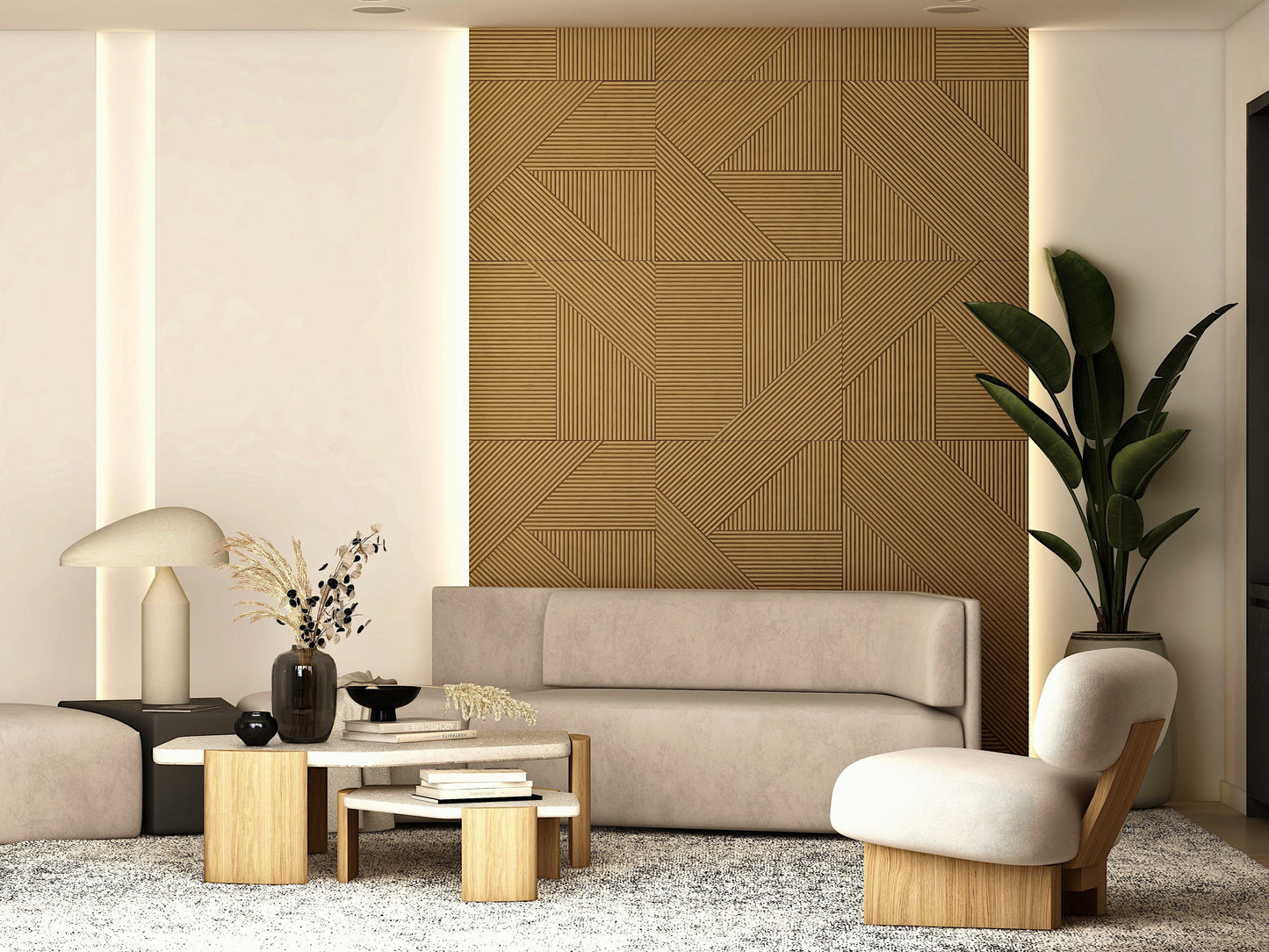 WOODARQ ARQ® Natural Solid Wood Wall Panels