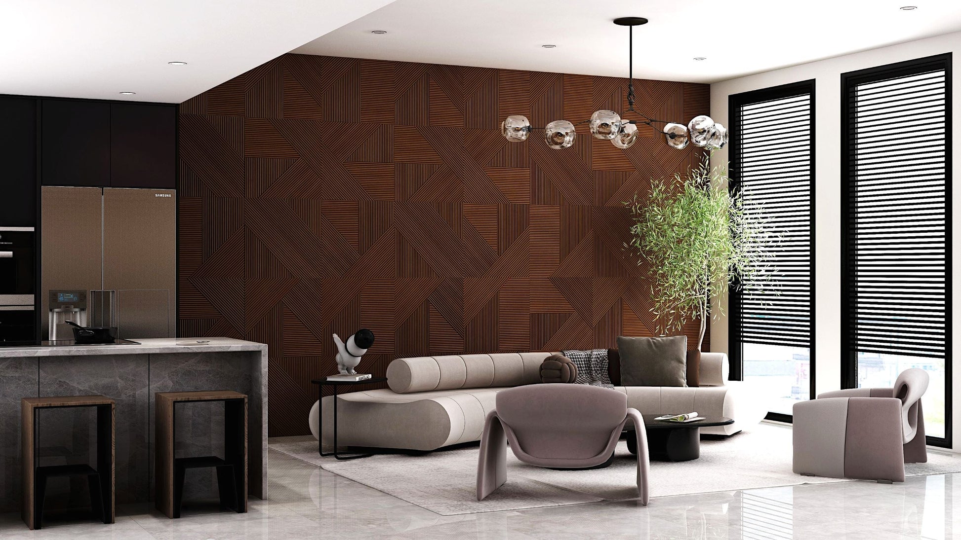 WOODARQ ARQ® Natural Solid Wood Wall Panels