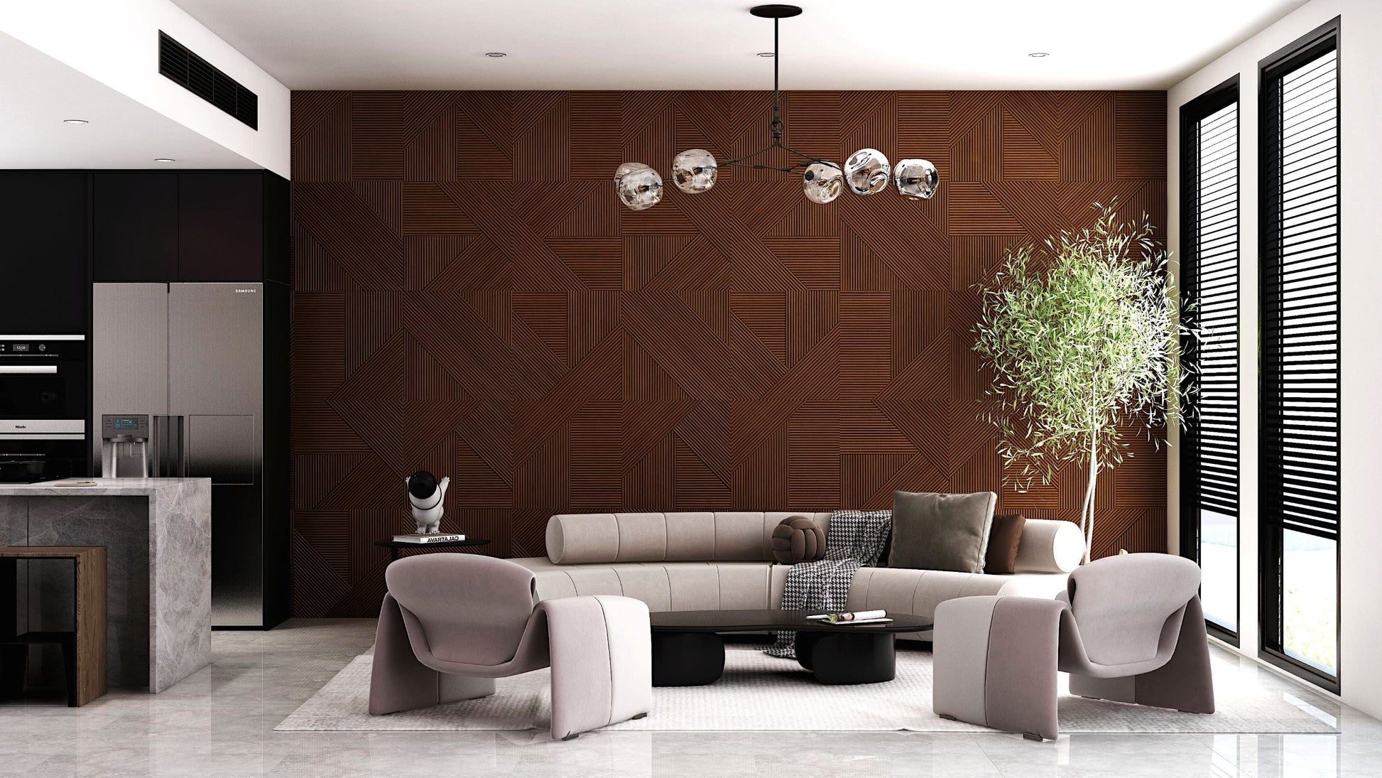 WOODARQ ARQ® Natural Solid Wood Wall Panels