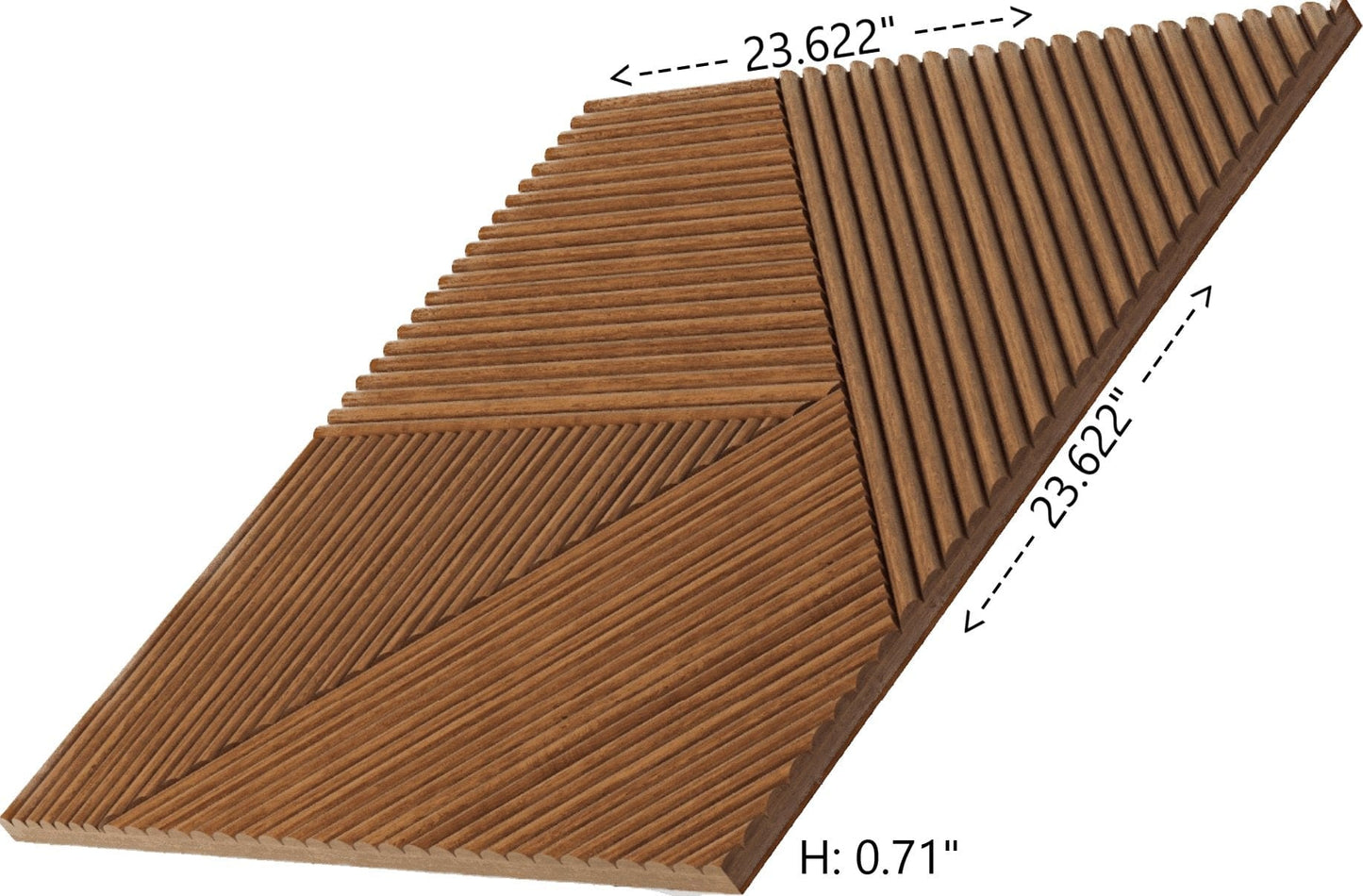 WOODARQ ARQ® Natural Solid Wood Wall Panels