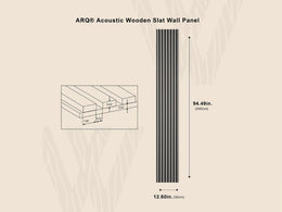 ARQ® Acoustic Colored Wooden Wall Slat Panel thumbnail 37