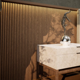 WOODARQ Wall Paneling ARQ® Ridge Flexible Tambour Wood Panels thumbnail 4