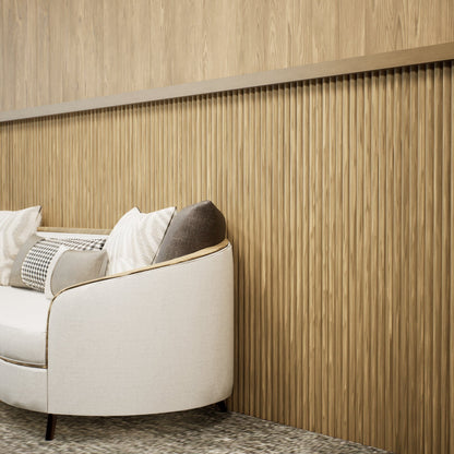 WOODARQ Wall Paneling ARQ® Ridge Flexible Tambour Wood Panels