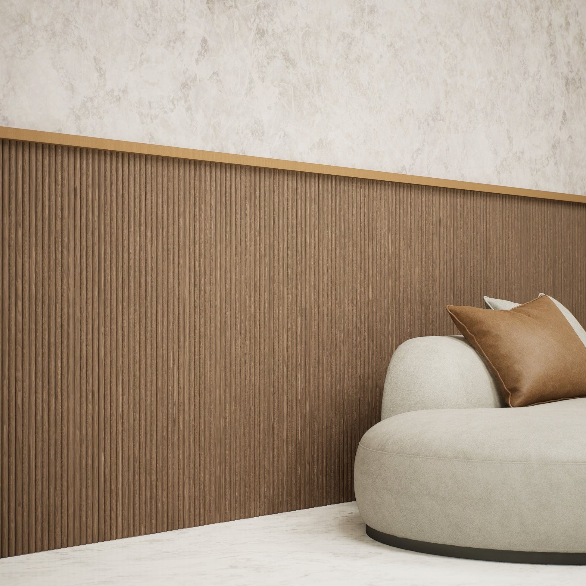 WOODARQ Wall Paneling ARQ® Ridge Flexible Tambour Wood Panels