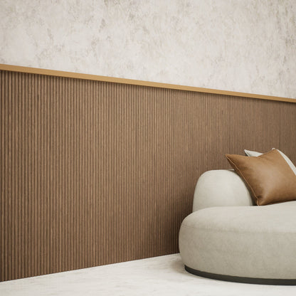 WOODARQ Wall Paneling ARQ® Ridge Flexible Tambour Wood Panels