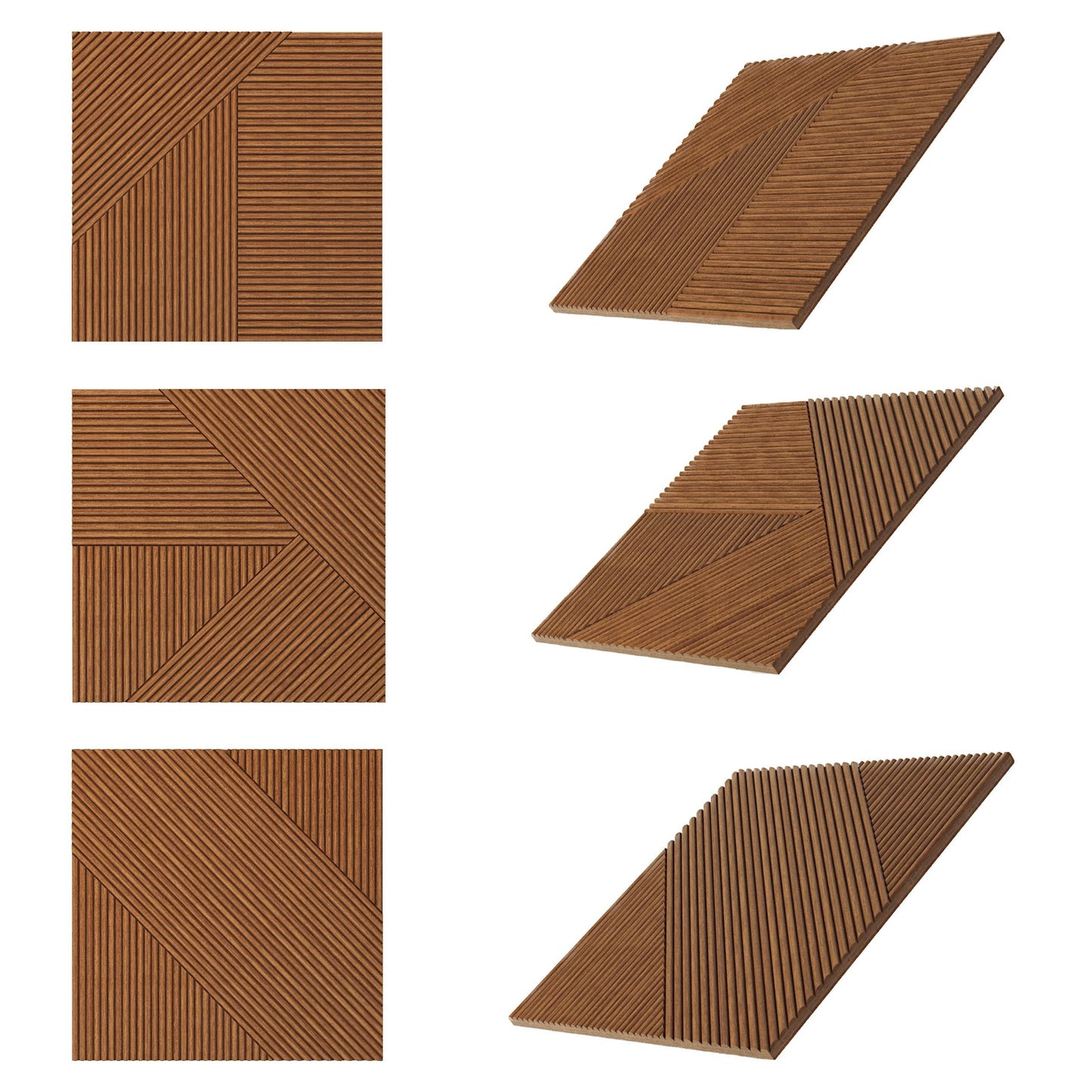 WOODARQ ARQ® Natural Solid Wood Wall Panels